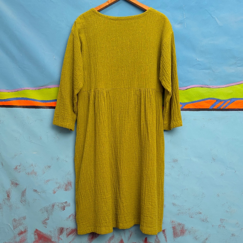 Gudrun Sjoden organic cotton double gauze midi dress, never worn - Picture 2 of 6